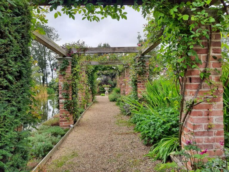 Structures de jardin : pergolas, arches et rosiers